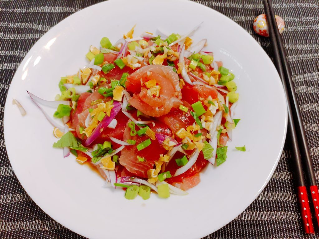 生魚片薄片食譜