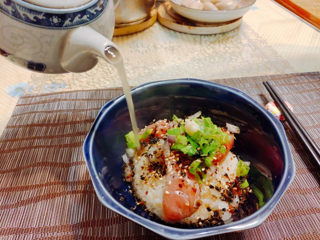 青甘茶泡飯食譜