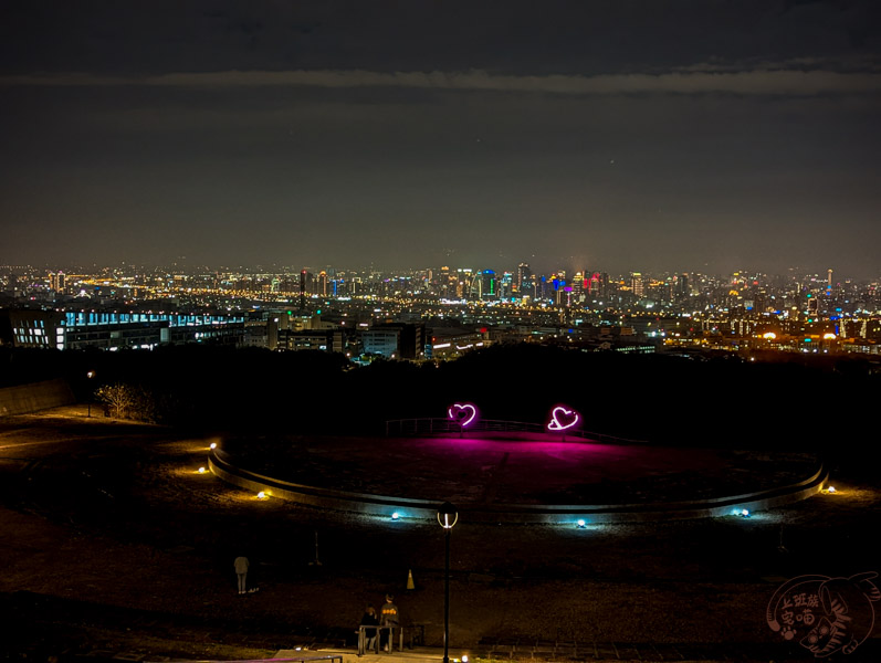 【台中景點】望高寮夜景公園｜俯瞰台中市的絕美夜景，情侶約會必訪景點