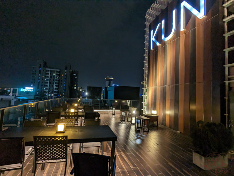 【台中飯店】KUN HOTEL｜逢甲夜市旁平價3星飯店，健身房、SPA池、酒吧都有