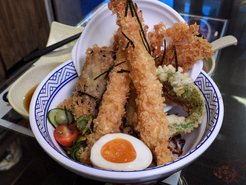 【花蓮炸物】日式鰕丼天婦羅揚物烤物｜純熟手藝的炸物美食，香榭大道旁深夜食堂