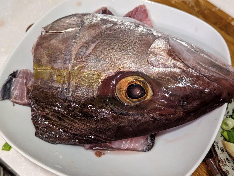 紅甘魚頭味噌湯食譜