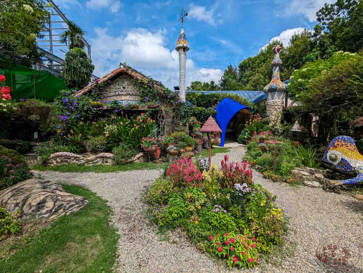 【南投美食】松濤園｜中興新村的唯美庭園餐廳，美味排餐加上精緻Buffet