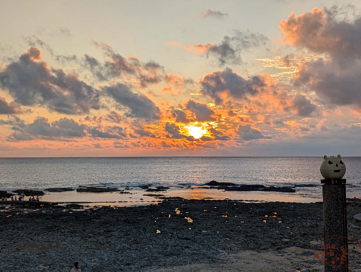 【綠島景點】朝日溫泉｜世界級珍稀海底溫泉，綠島最美日出拍攝點