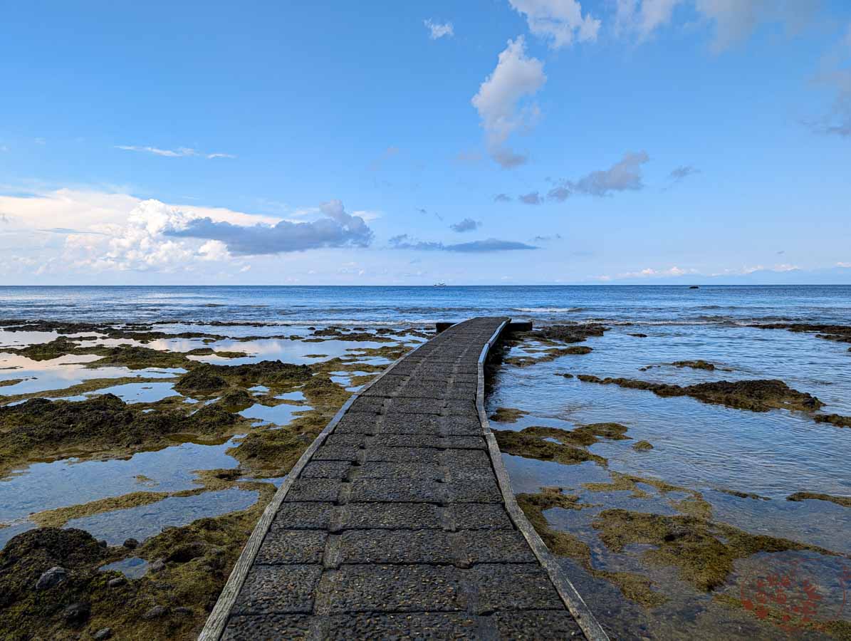 【綠島景點】大白沙｜廣闊純白沙灘x超美水中步道