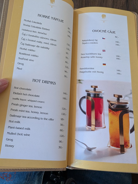 Café Elefant MENU