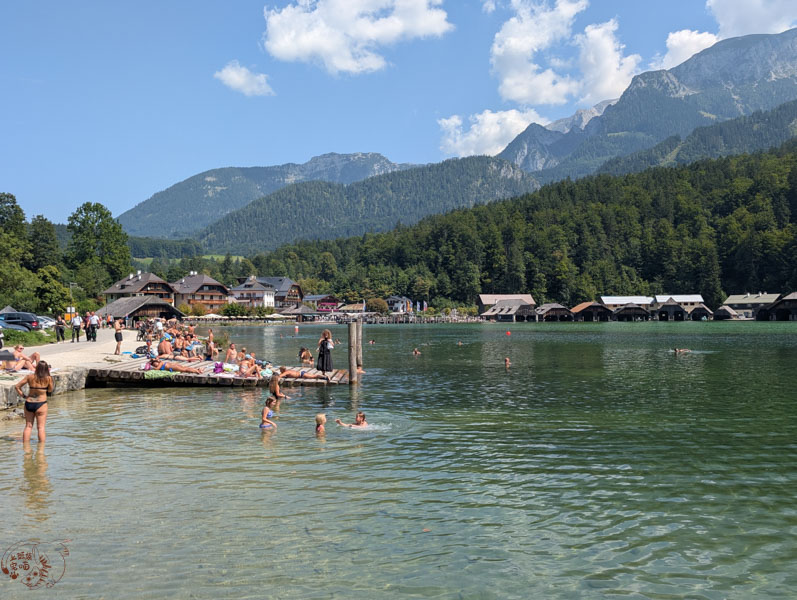 【德國國王湖美食】Gaststätte Echostüberl｜湖景第一排！必吃鮮嫩鱒魚與巴伐利亞傳統料理