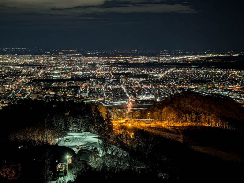 【札幌景點】藻岩山|北海道最美夜景!搭上纜車登頂俯瞰360度璀璨夜景 13 【札幌景點】藻岩山|北海道最美夜景!搭上纜車登頂俯瞰360度璀璨夜景