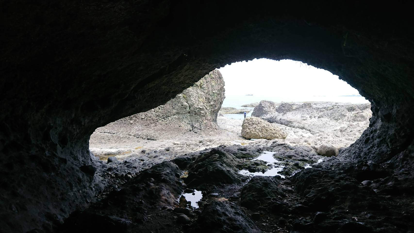 【花蓮景點】石門麻糬洞｜天然的花蓮海蝕洞與宜人的海景風光