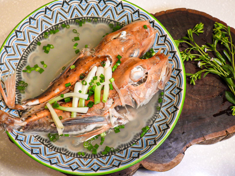 【食譜】尖棘角魚湯｜新鮮釣上海魚美味料理，簡單更能體現其滋味